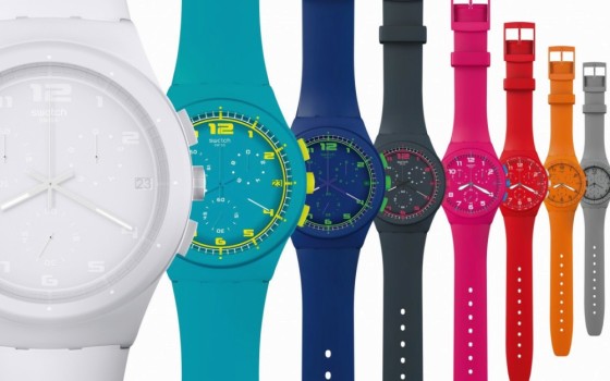 比拼来了!Swatch智能手表 Apple Watch“劲敌”