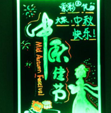 科技来电旧手机新用途变身荧光板