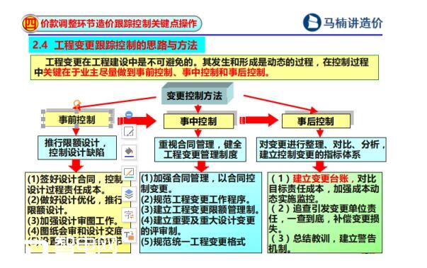 马楠教授：价款调整计价的十四项关键点 你能过几关斩几将？