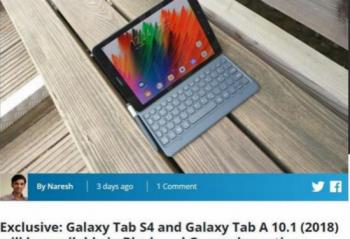 GalaxyTabS4Ҫ�����ˣ� ���ǿ�������
