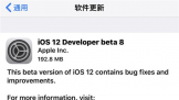 ƻ賿iOS 12 beta 8 