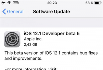  �����賿  iOS 12.1 �ĵ���� Beta �汾���·�����