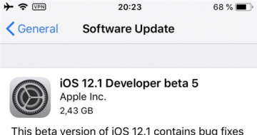  賿  iOS 12.1 ĵ Beta 汾·