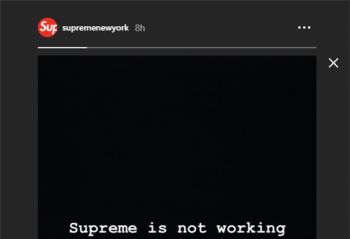 ���ǹٷ���Ӧ��Supreme������¼�,�������������˴κ�����