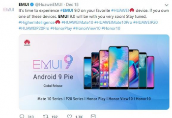 ��Ϊ����ʰ��û�����EMUI 9.0���£�����������