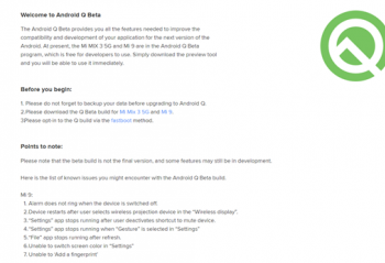 С�׹��ʹ����ѷ���С��9��MIX 3 5G��׿Q���԰���