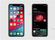 iOS 13的系统截图曝光,暗黑模式即将来临!