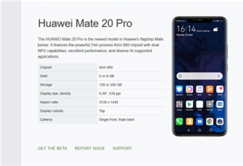��ΪMate 20 Pro�ػ�����Android Q Beta�����������