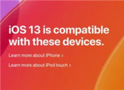 6S用户留下感动泪水,iOS 13/iPadOS支持机型一览!