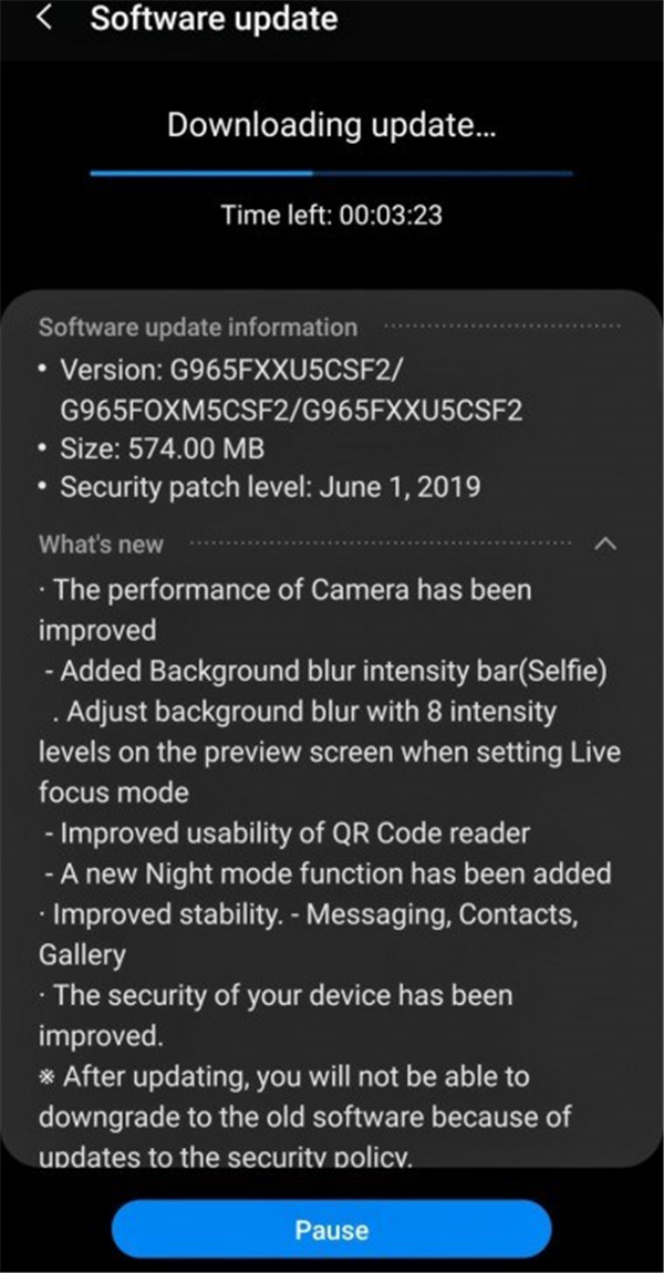 Galaxy S9ϵûϲ£ҹģʽ