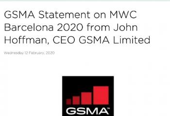 ٩�磺GSMA�ٷ���ʽȷ��ȡ��MWC 2020