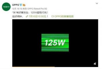 �Ƽ����磺OPPO vivo ��䰵�нϾ���125W��120W������ҵ