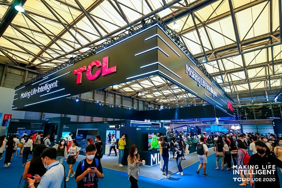TCL携智慧科技产品重磅亮相 UDE成“最佳Show场”