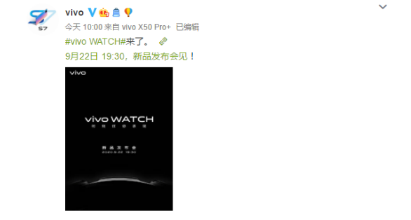 vivo Watch Ʒ   9  22  19:30 