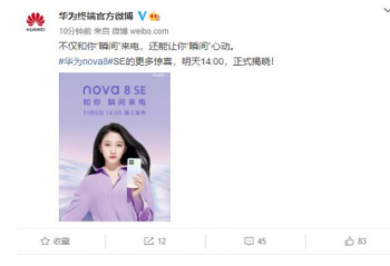 ��Ϊnova 8 SE���¶��   ����ͮ����