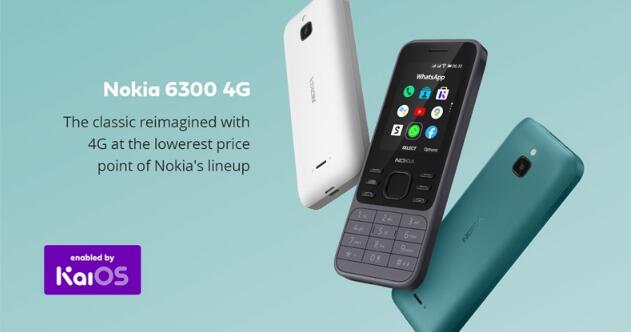 Nokia 6300 4G Լ 8000 4G о临̰ 12  15 ʽ