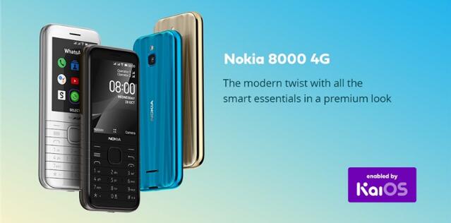 Nokia 6300 4G Լ 8000 4G о临̰ 12  15 ʽ