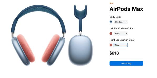 AirPods Max ɫվҫʱɫϵ