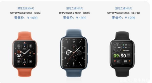 OPPO Watch 2ϵʽ 1299Ԫ