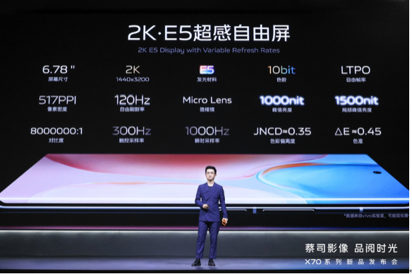 Ӱ콢vivo X70ϵʽ ۼ3699Ԫ