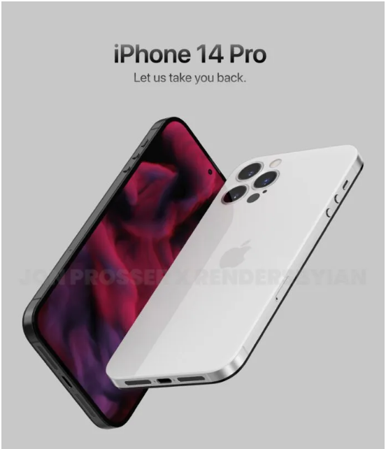 iPhone 14 Pro、14 Pro Max 将配备打孔显示屏和三摄 