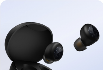  realme ���� Buds Q2 ����  ӵ�кڡ�����ɫ 