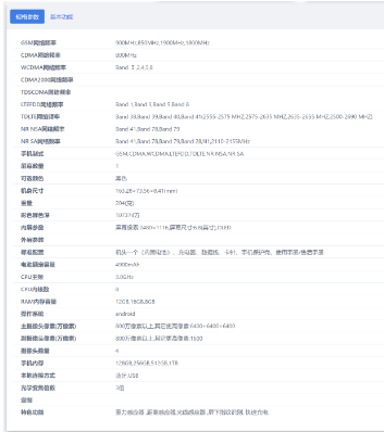 中兴 Axon 40 Pro与中兴 Axon 40 Ultra入网工信部
