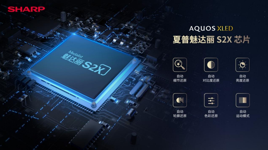 夏普AQUOS XLED正式发布 次世代大屏显示技术的音画体验