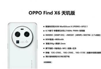  Oppo Find X6 ͺع  2Ѯ