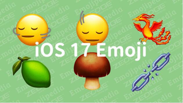 iOS 17emoji Щ118 emoji 15.1 ȿ