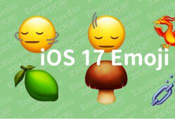 iOS 17emoji Щ118 emoji 15.1 ȿ