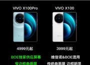 vivo X100 与 vivo X100 Pro差1000元  Pro版优势明显  