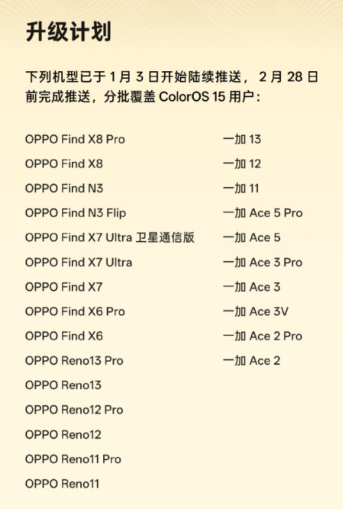 2025  겻ͣColorOS 1 