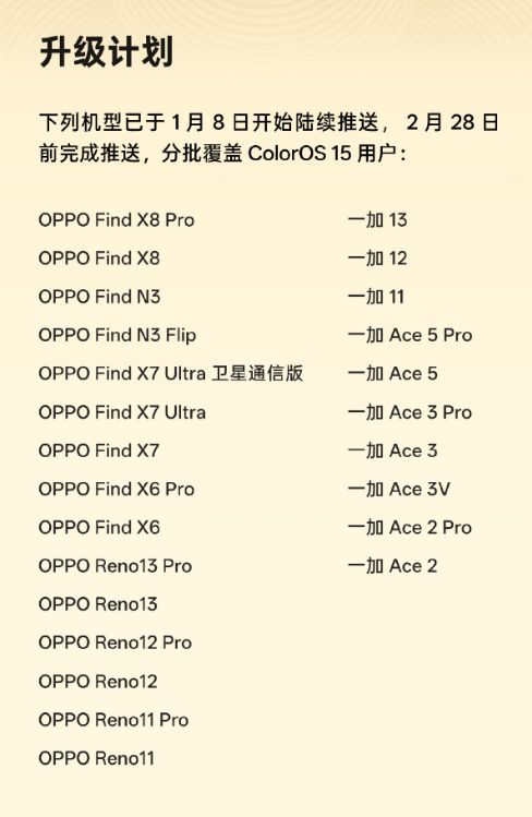 2025  겻ͣColorOS 1 