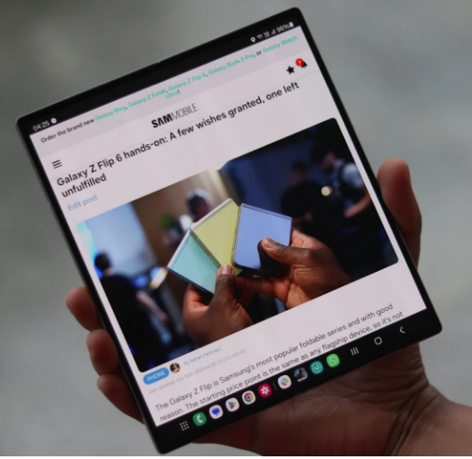One UI 7 ָ Galaxy Z Fold 6Flip 6  Fold SE