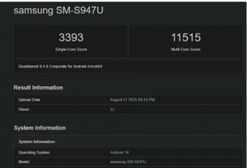 ͨ 8 Elite 2ڳGeekbench ʹ 