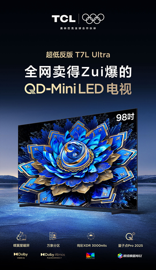 ȫMiniLEDгTCLܲƳȱT7L Ultra