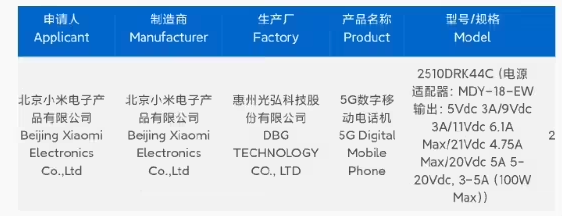 小米 REDMI K90 系列手机入网 或10月发布