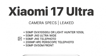 小米17 Ultra相机细节曝光 或年底发布