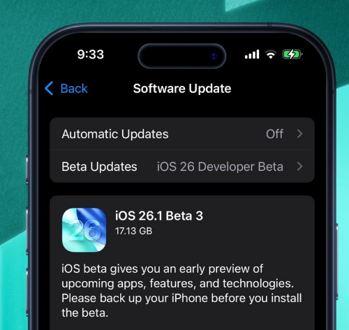 iOS 26.1԰3¹ܣAIزлȵ
