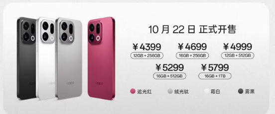 OPPO Find X9ϵ̬콢Ʒ Ʒ۸񹫲