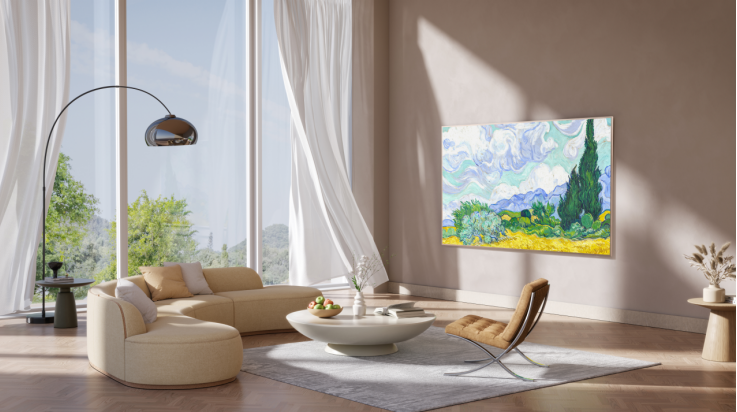 被问爆的装修神器!电视居然能当艺术品还能随便挪,TCL这波太会了