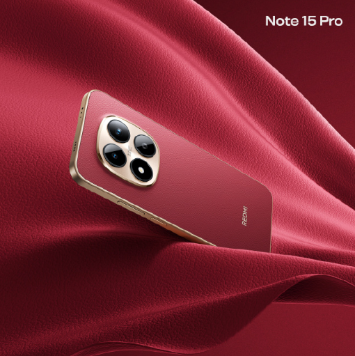 REDMI Note 15 Pro系列手机摩卡棕/车厘子红亮相 1月1日开售