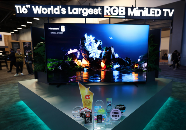 CES2026��Ӯ�ң�ȫ��һ������RGB-Mini LED����UX����17����ʴ�