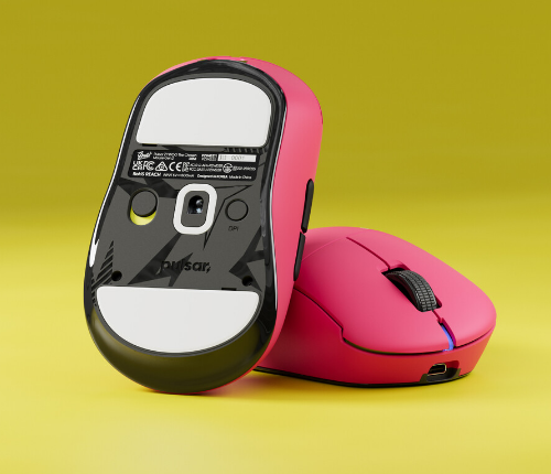 Pulsar 第二代精选鼠标Zywoo,粉色限量版推出
