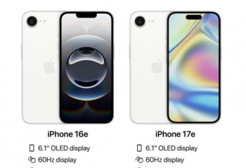 iPhone 17e �� iPhone 16e��ƻ�������ż���Ʒ�Ƚ�