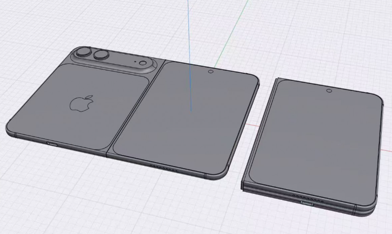 iPhone Fold���µ�CAD��Ⱦͼ�ع� 