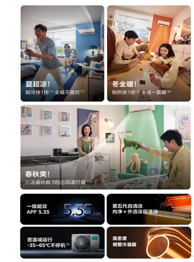 AWE2026最受瞩目单品:美的“四季空调”全面风·风尊三代凭什么刷屏?
