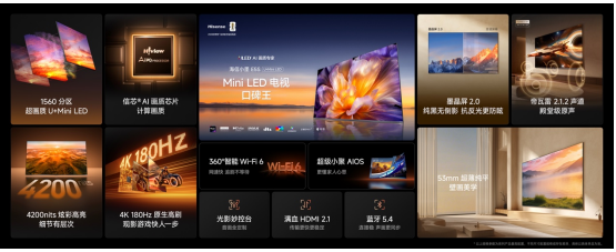 好电视的新答案!海信小墨E5S系列正式发布