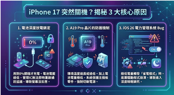 iPhone 17ΪʲôͻȻ�Զ��ػ��������˻���